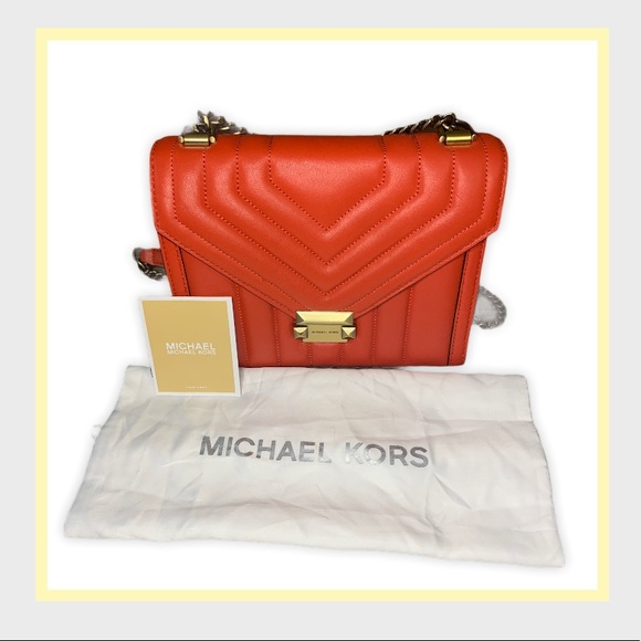 Michael Kors Handbags - ❣️Michael Kors Whitney Luxurious Leather shoulder bag❣️